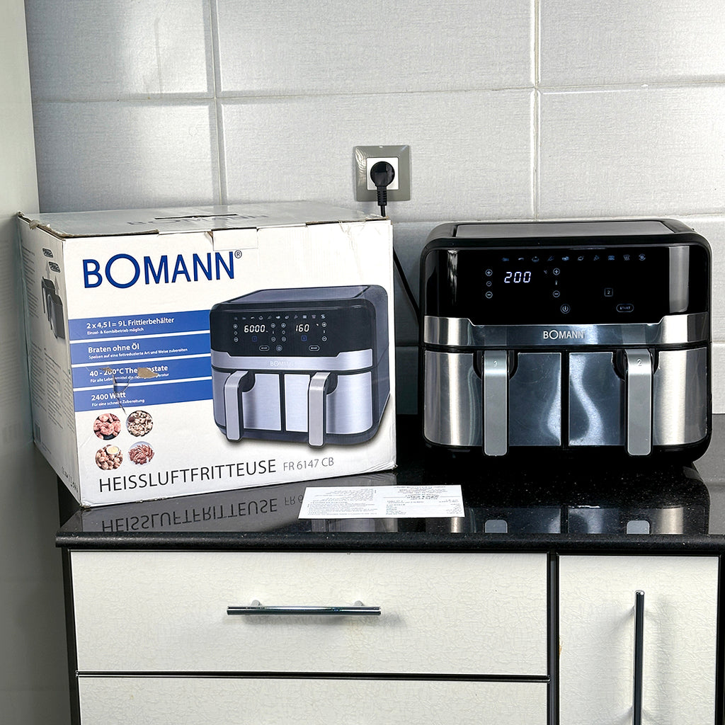 friteuse bomann deux bag 9L 2400 W