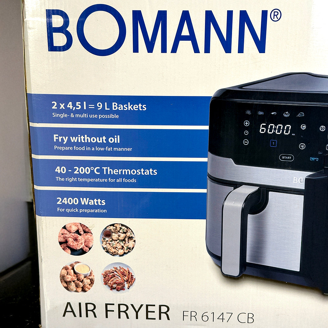friteuse bomann deux bag 9L 2400 W