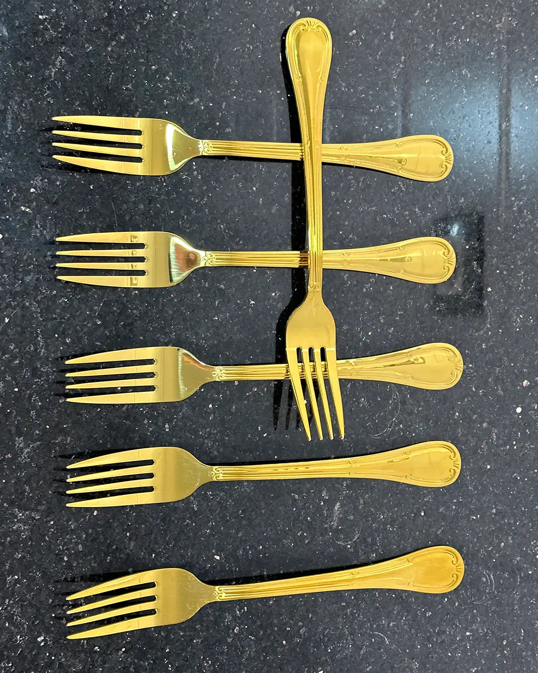 serie 24 piece inox gold